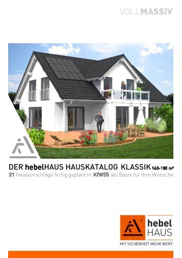 DER hebelHAUS HAUSKATALOG KLASSIK