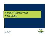 Vertex® O Series® User Case Study Case Study - Vertex Inc.