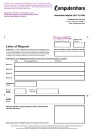 computershare transfer internal form