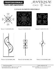 CATALOG ELEMENTE FIER FORJAT - Iftode Universal SNC