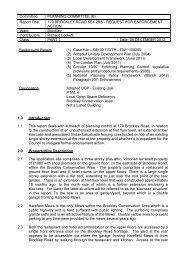 Enforcement Report - 179 Brockley Rd PDF 67 KB - Council meetings