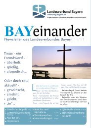 BAYeinander 11-2011.pdf - Baptisten Bayern