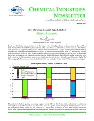 View Newsletter - Chemical Insight & Forecasting