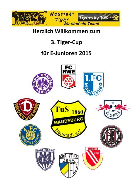 3. Tiger-Cup 2015 Heft