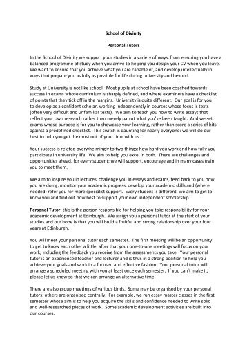 Divinity school address and essay