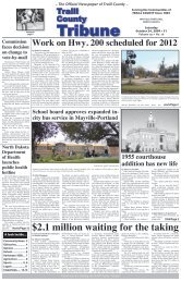 October 24, 2009 - Traill County Tribune