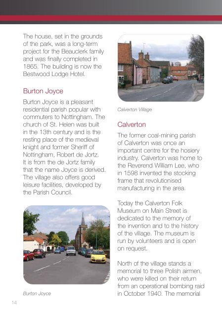 Gedling Borough Guide & Street Plan - Gedling Borough Council