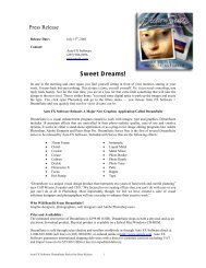 Sweet Dreams! - Auto FX Software