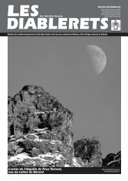 Mars 2010 - Club Alpin Suisse - Section des Diablerets