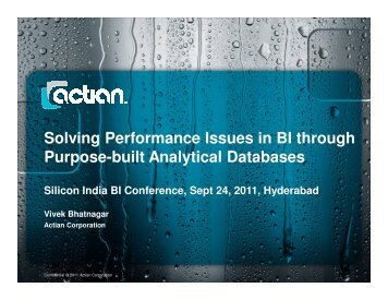 Solving Performance Issues in BI through Purpose-built Analytical ...