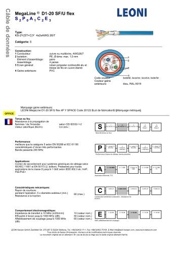 MegaLine Â® D1-20 SF/U flex S P A C E - Kerpen