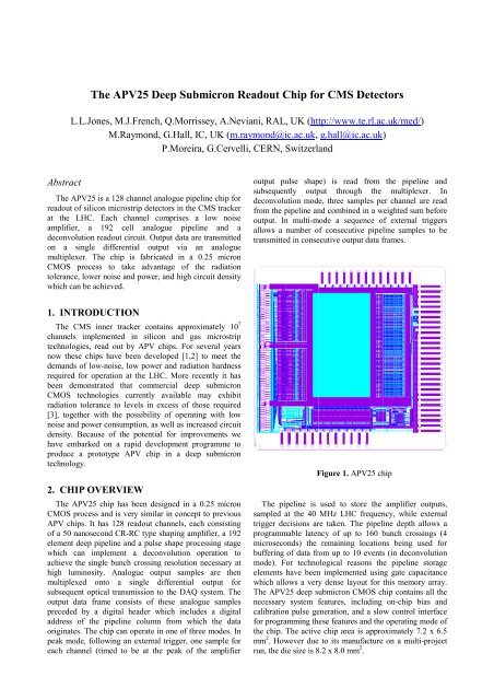 The APV25 Deep Submicron Readout Chip for CMS Detectors