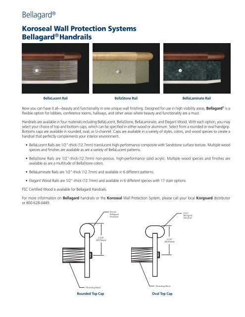 Specifications / Product Description - Korogard