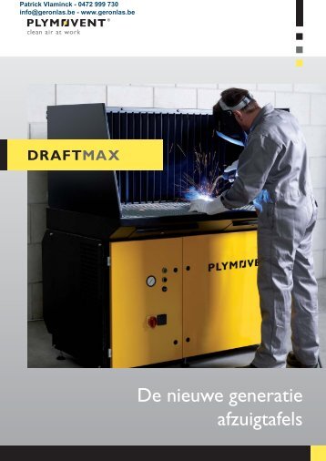 Draftmax afzuigtafel - GerOnLas