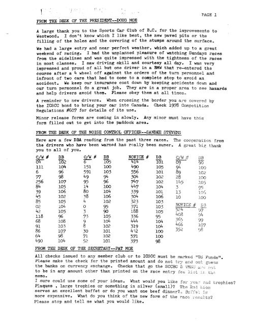 1978 Memo #10