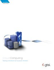 Cloud Computing White Paper (PDF) - GTSI Corp