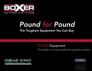Boxer Presentation - Boxer Power and Equipment