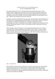 Das Meade ETX 70 AT - das neue Lidlscope