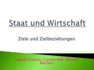 Staat und Wirtschaft