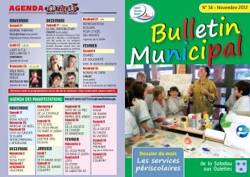 Bulletin municipal nÂ°34 - Novembre 2012 - Commune de Saint ...