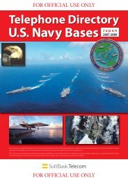 TELEPHONE DIRECTORY - The US Navy