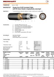 Ausgabe vom 20.4.2009 englisch - Meinhart Kabel Ãsterreich GmbH