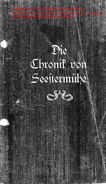 Die Chronik von SeestermÃ¼he - Alt Bramstedt