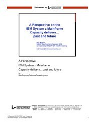 A Perspective IBM System z Mainframe Capacity deliveryâ¦past and ...