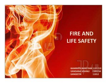 FIRE AND LIFE SAFETY - Shilpa Architects