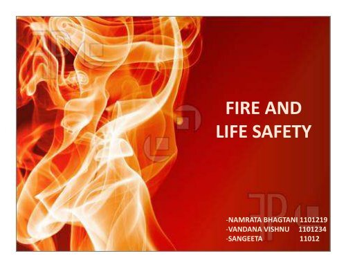 FIRE AND LIFE SAFETY - Shilpa Architects