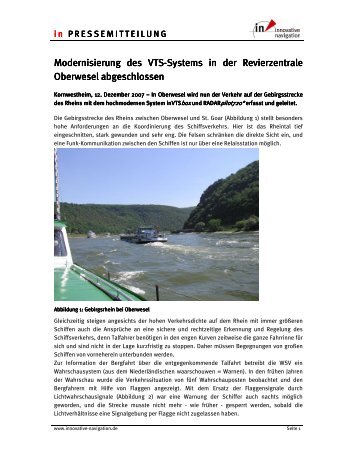 RVZ Oberwesel - innovative navigation GmbH