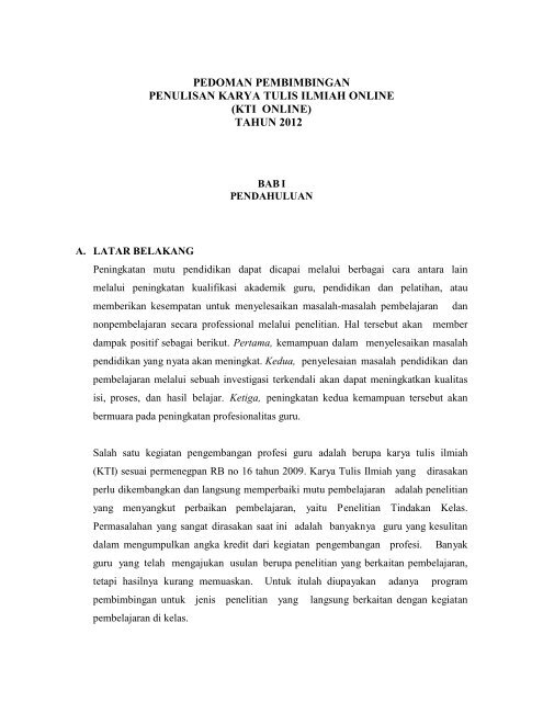 Download File Lengkap Kti Online