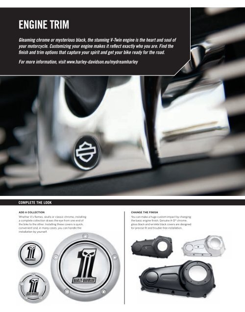 ENGINE TRIM - Harley-Davidson Onlineshop