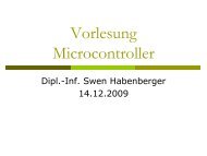 Vorlesung Microcontroller - habenberger-soft.de