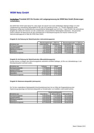 WSW Netz GmbH