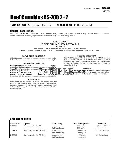 Beef Crumbles AS-700 2+2 - Beeflinks