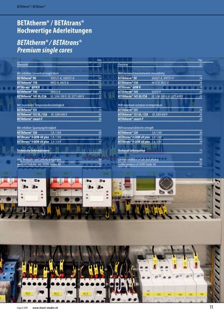 Hochwertige Industriekabel Premium Industry Cables - LEONI ...