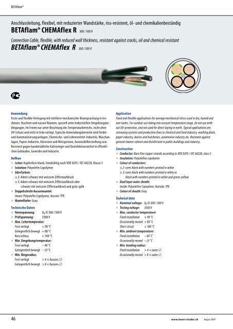 Hochwertige Industriekabel Premium Industry Cables - LEONI ...