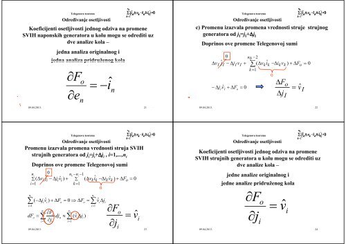 Optimizacija (1 od 4) - Osetljivost - LEDA