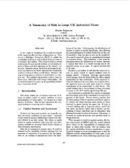 A taxonomy of risk in large UK industrial firms