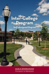 ICP general brochure - College of Continuing Education - University ...