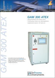 GAM 300 ATEX - InProcess Instruments