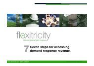 Flexitricity Frontline - Sustainability Live