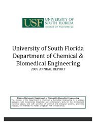 2009 - Chemical & Biomedical Engineering - University of South ...