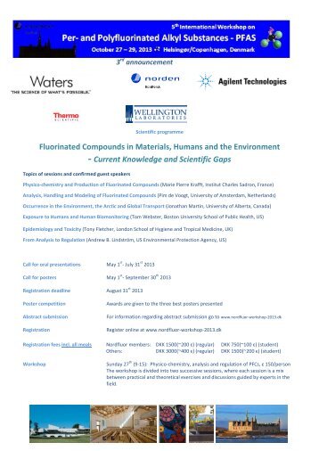 Fluorinated Compounds in Materials, Humans and the Environment ...