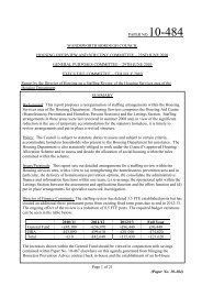 Housing Services PDF 75 KB - Wandsworth Borough Council