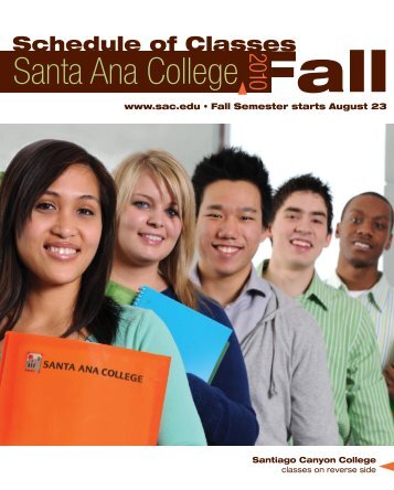 Fall 2010 - Santa Ana College