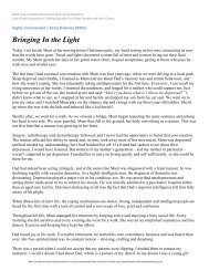 Writing Competition Entry: Bringing in the Light - Black Dog Institute