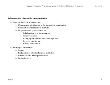 Exhibit 1-4: Draft criteria for rating the quality, relevance, and ...