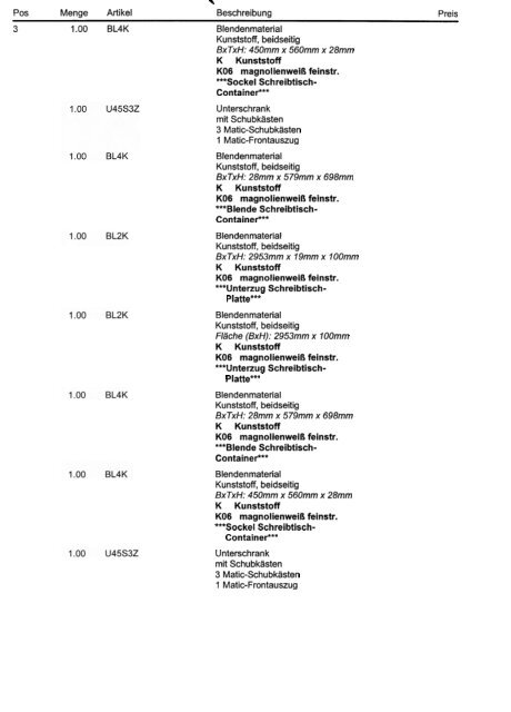 SC10 SC10 Kunststoff beschichtet Front-Kombination